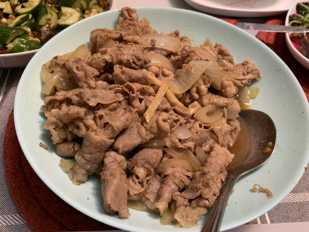 日式照烧牛肉饭