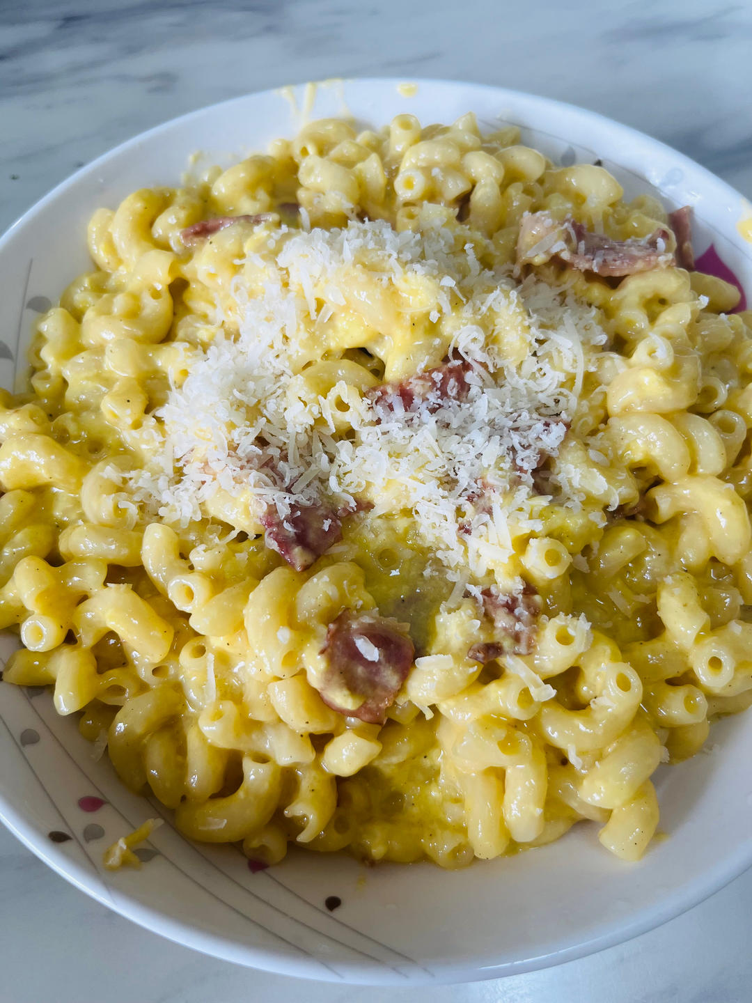 奶油培根意大利面