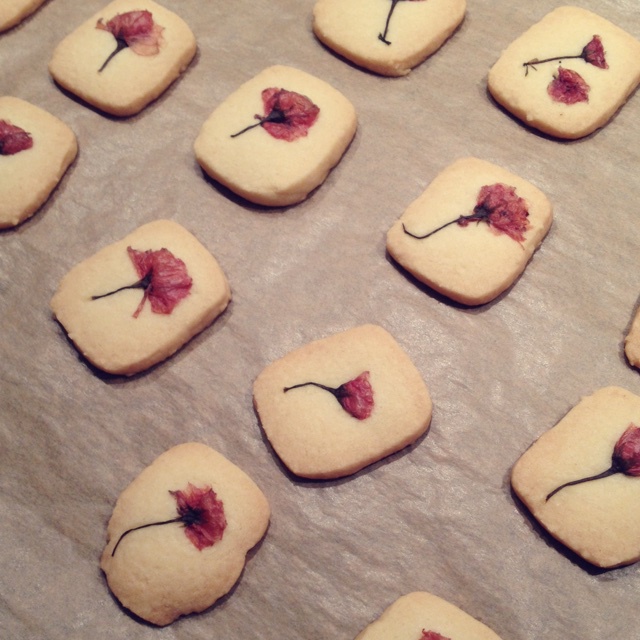 樱花黄油饼干