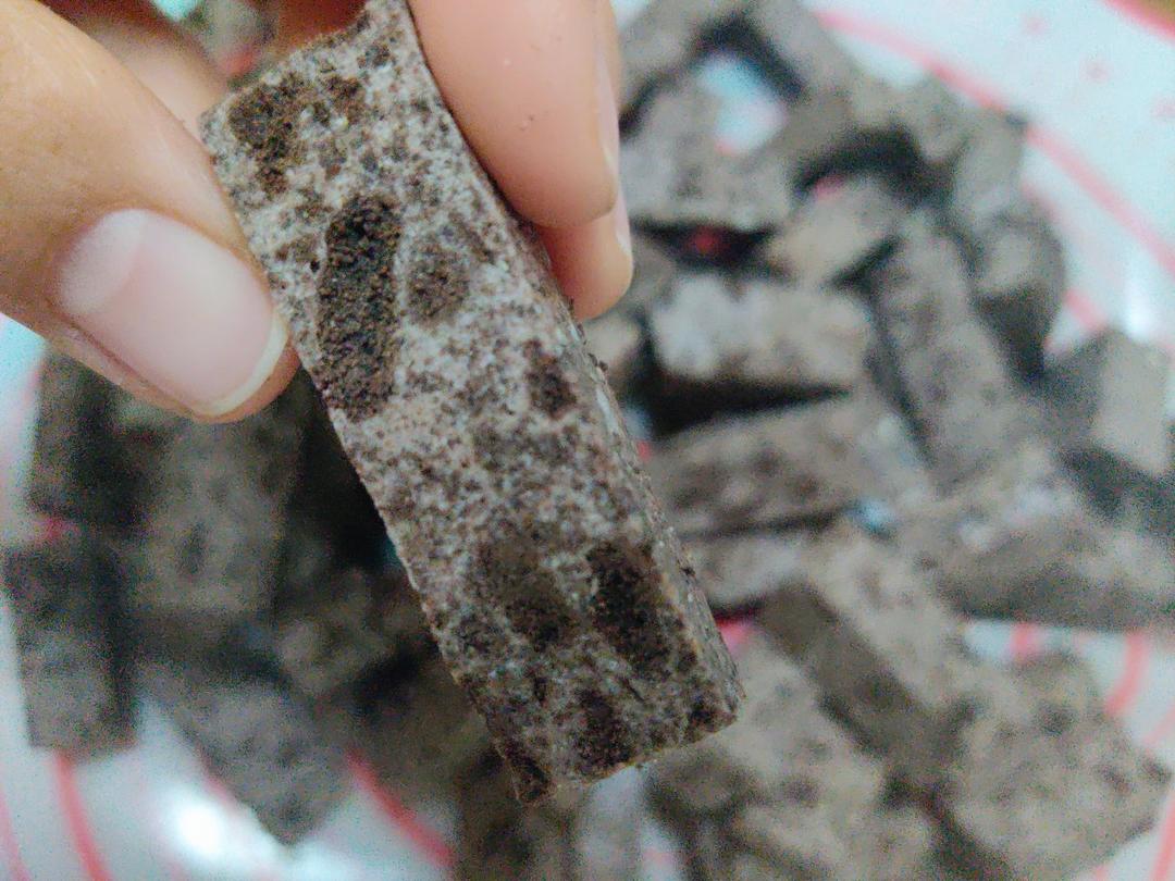咖啡奥利奥牛轧糖，超香～
