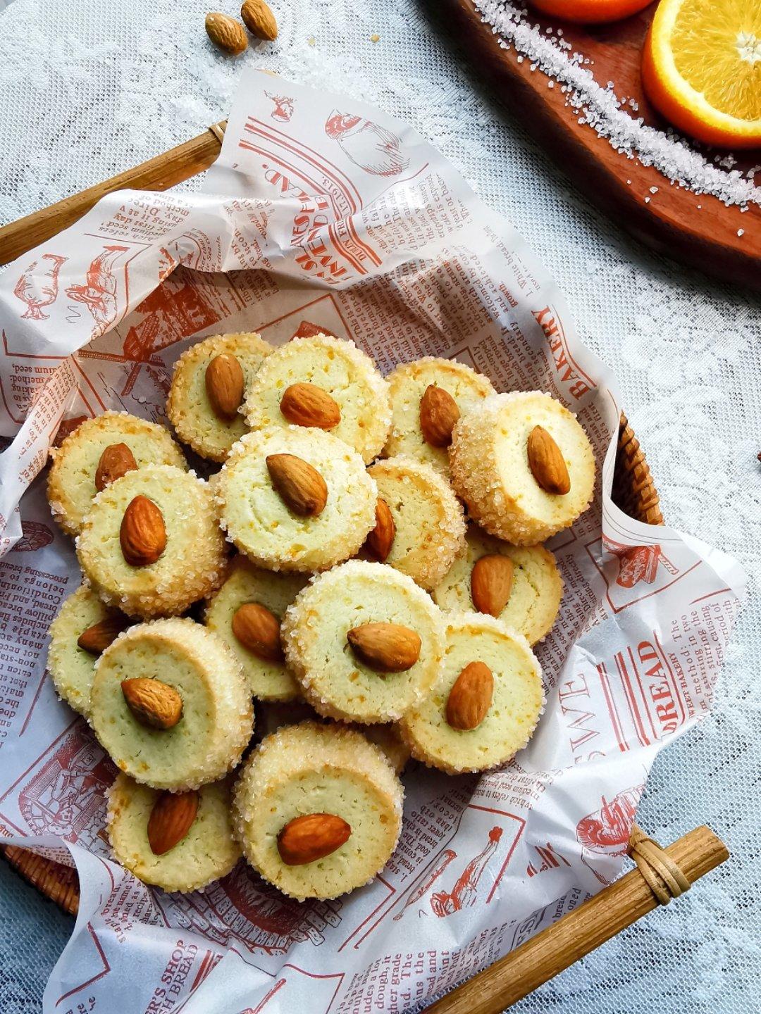 圣诞伴手礼～钻石杏仁曲奇