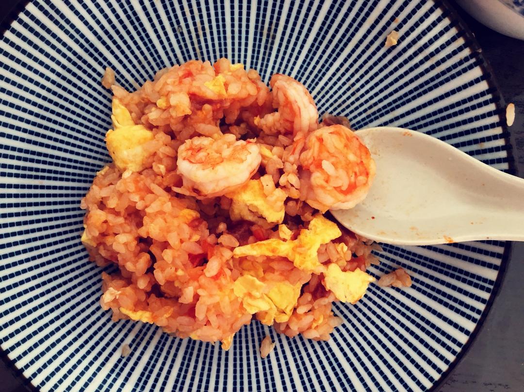 【番茄虾仁炒饭】