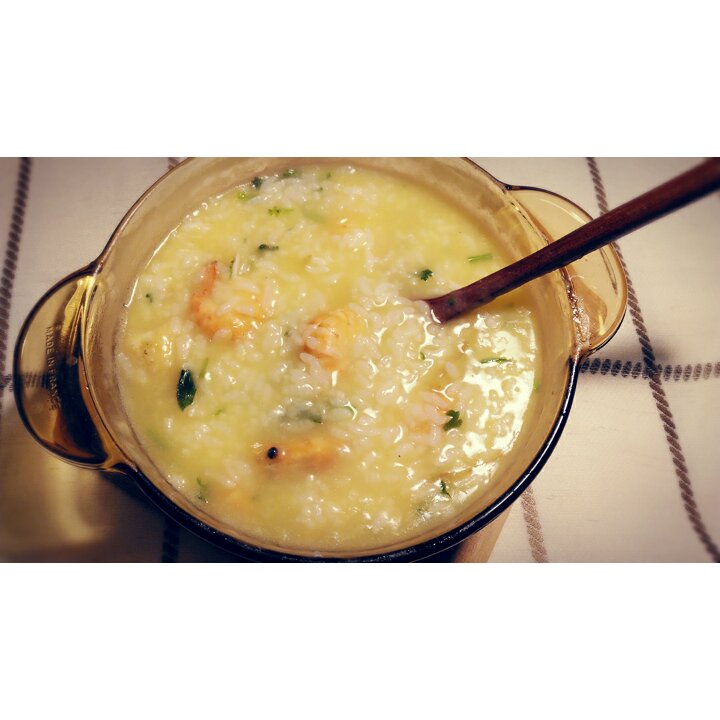 十五分钟快手之砂锅鲜虾粥(附5分钟电饭煲电压力锅更快捷方法)