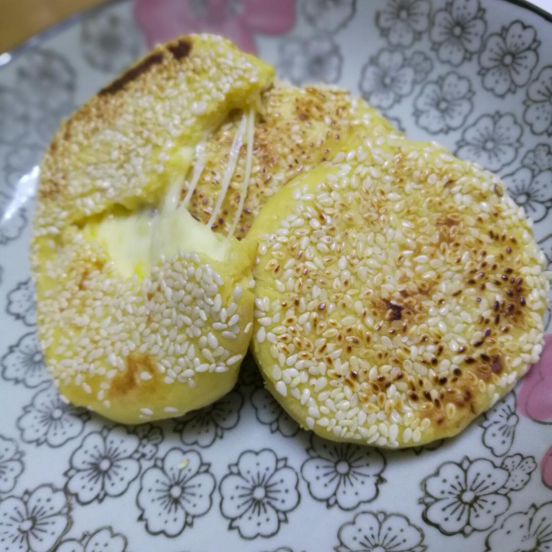 芝士红薯饼