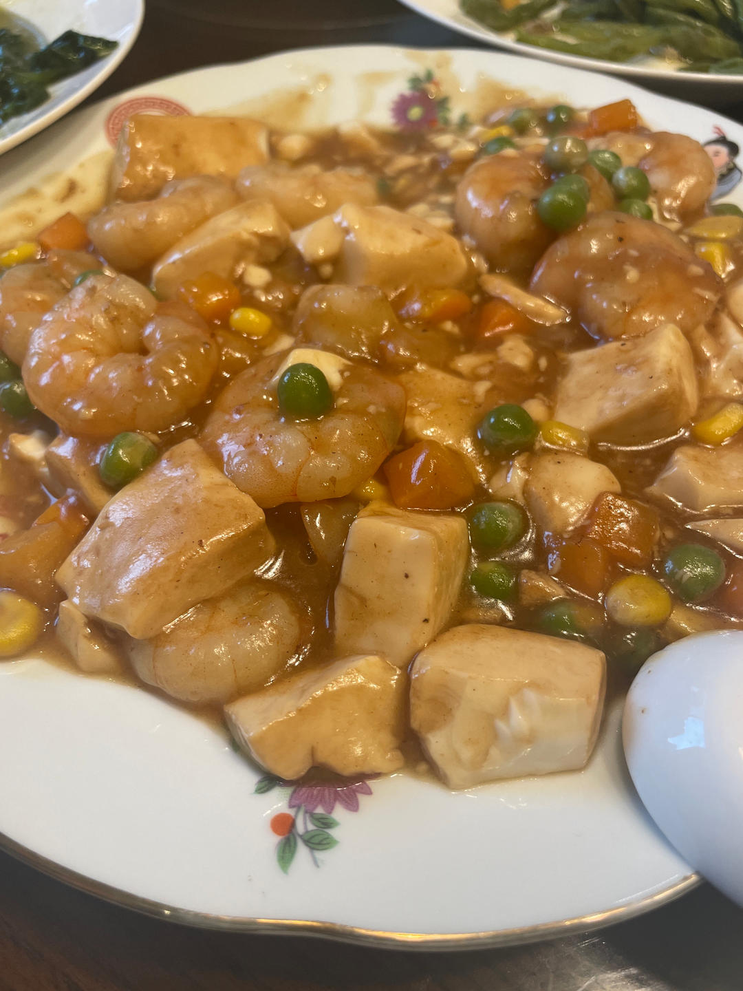 虾仁豆腐