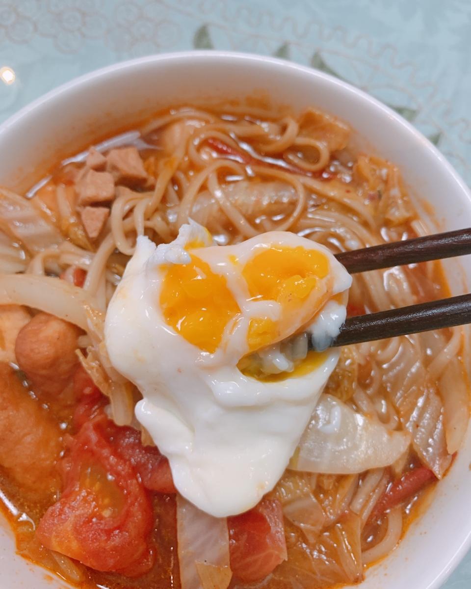 恨不得抱着锅舔的番茄鸡蛋面