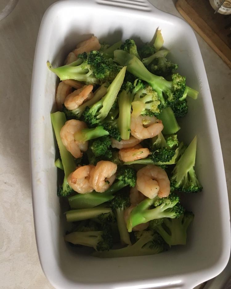 西兰花炒虾仁🍤