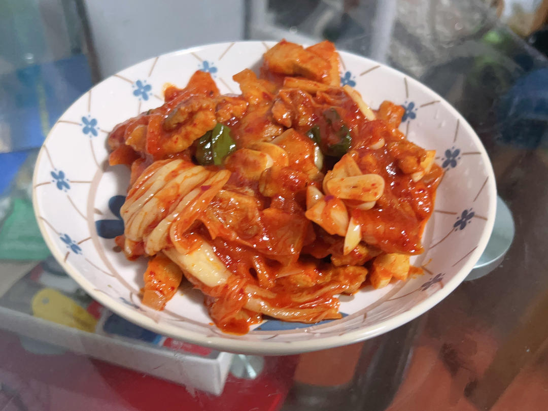 秘制泡菜炒五花肉