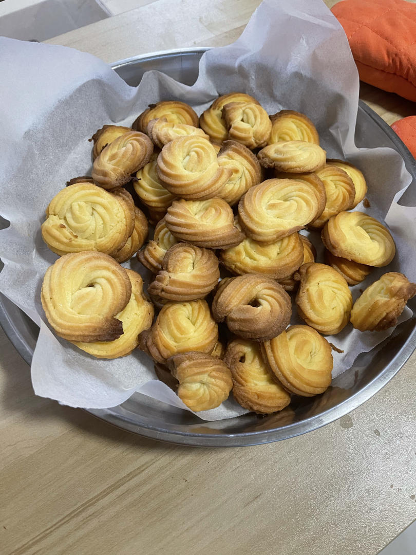 零失败❗️酥到掉渣的三色曲奇