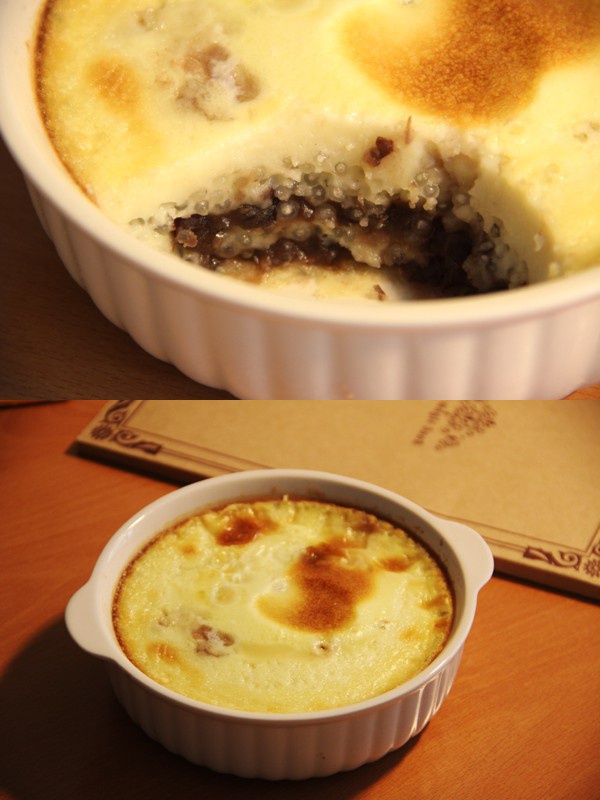 西米豆沙布丁