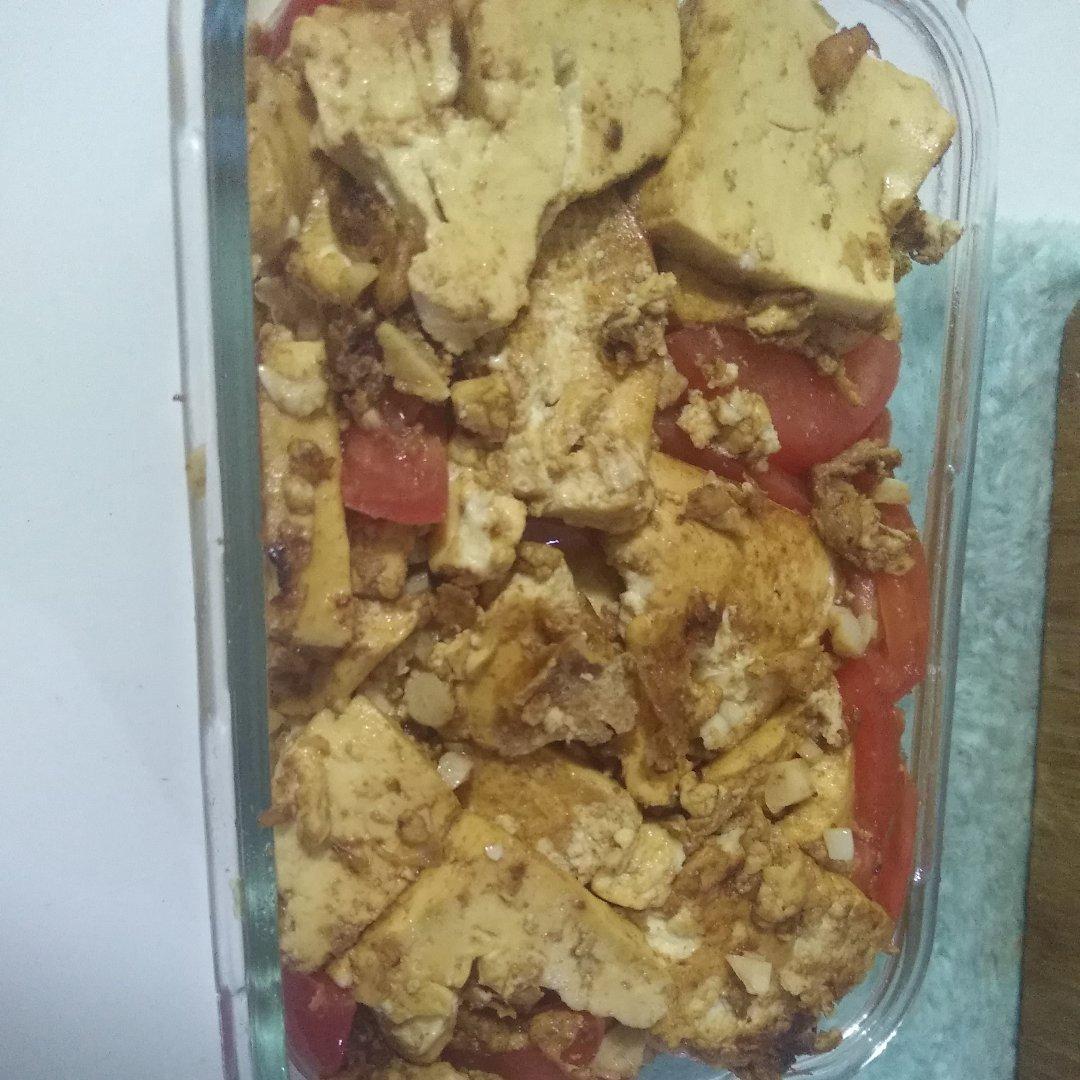 蚝油嫩豆腐