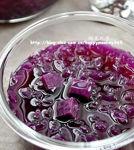 紫薯银耳汤的做法