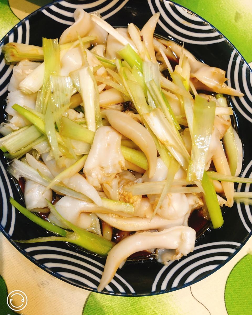 程雪飞扬做的葱油鸟贝