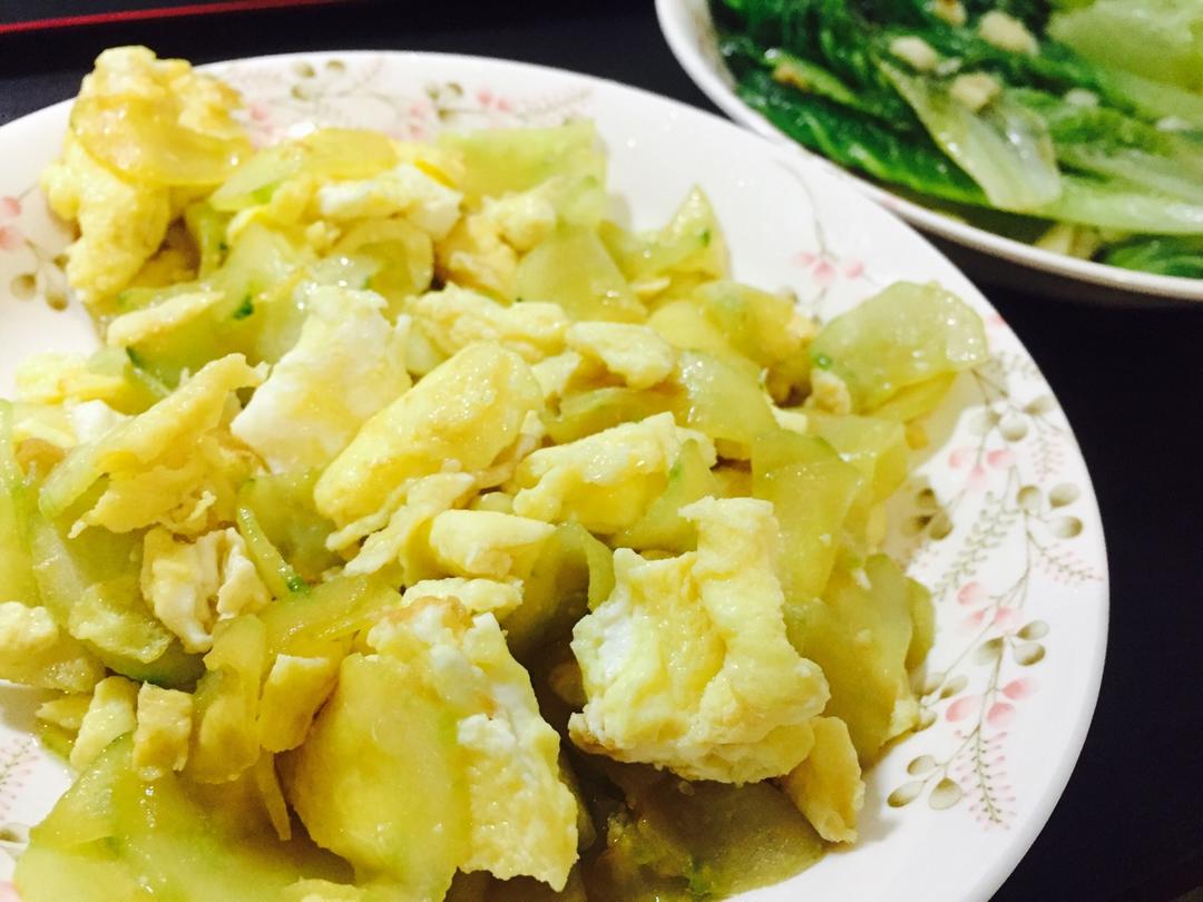 黄瓜炒蛋