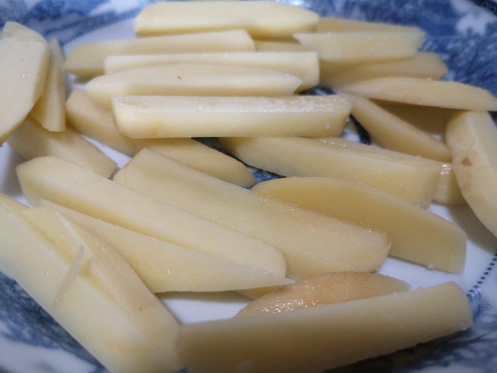十分钟免油炸微波炉炒锅薯条