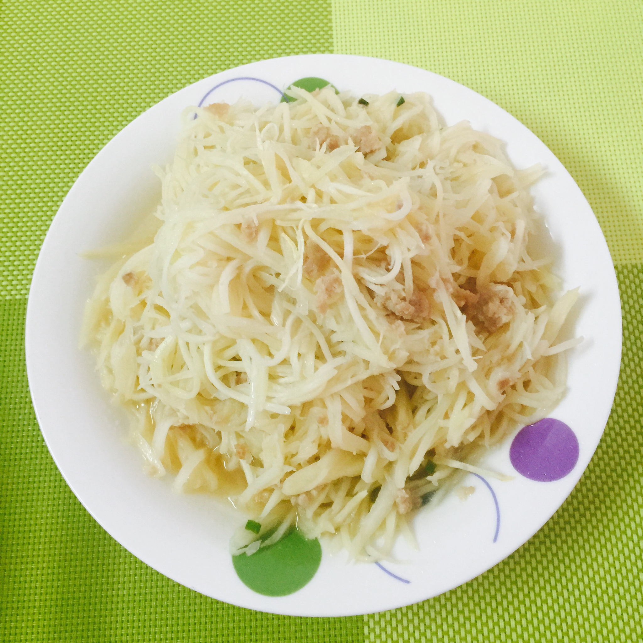 茭白肉丝
