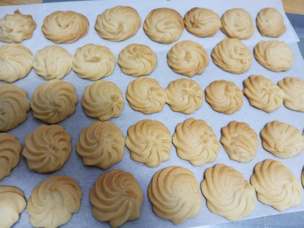 （无黄油普通面粉版）曲奇饼干