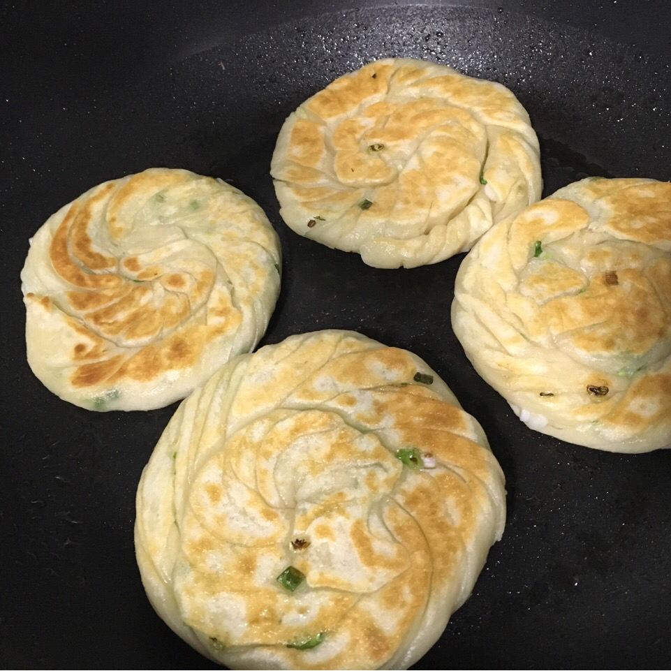 葱花手抓饼