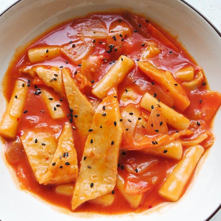 美味鱼饼辣炒年糕