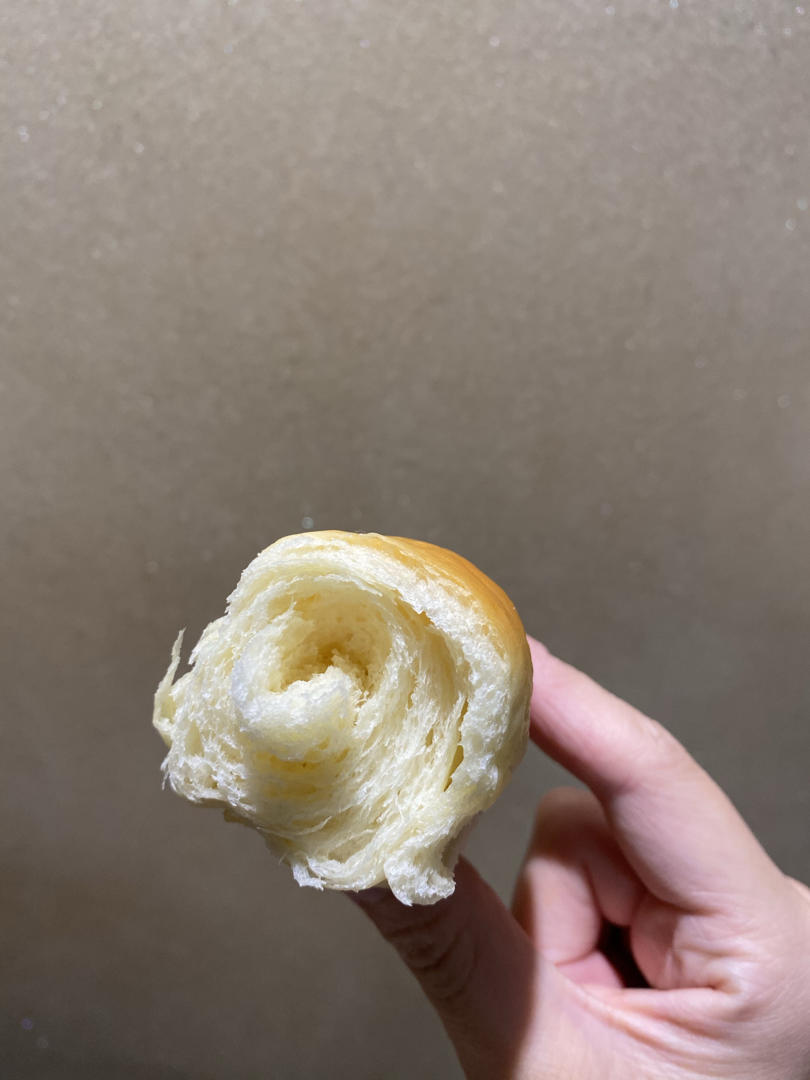 牛奶面包卷（直接法）