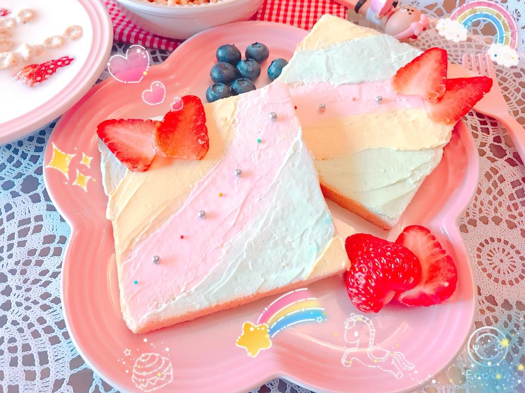 彩虹吐司（美人鱼吐司）