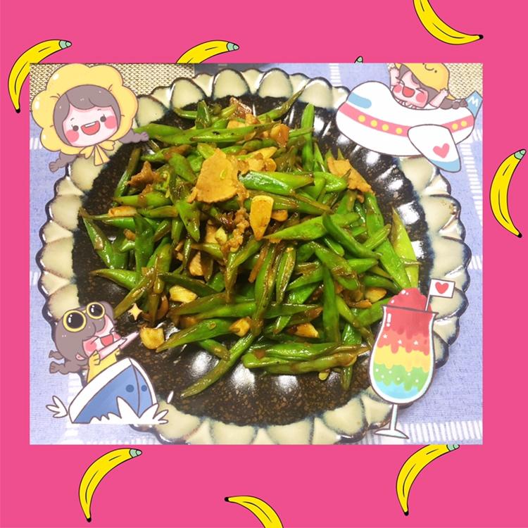 豆角丝炒肉