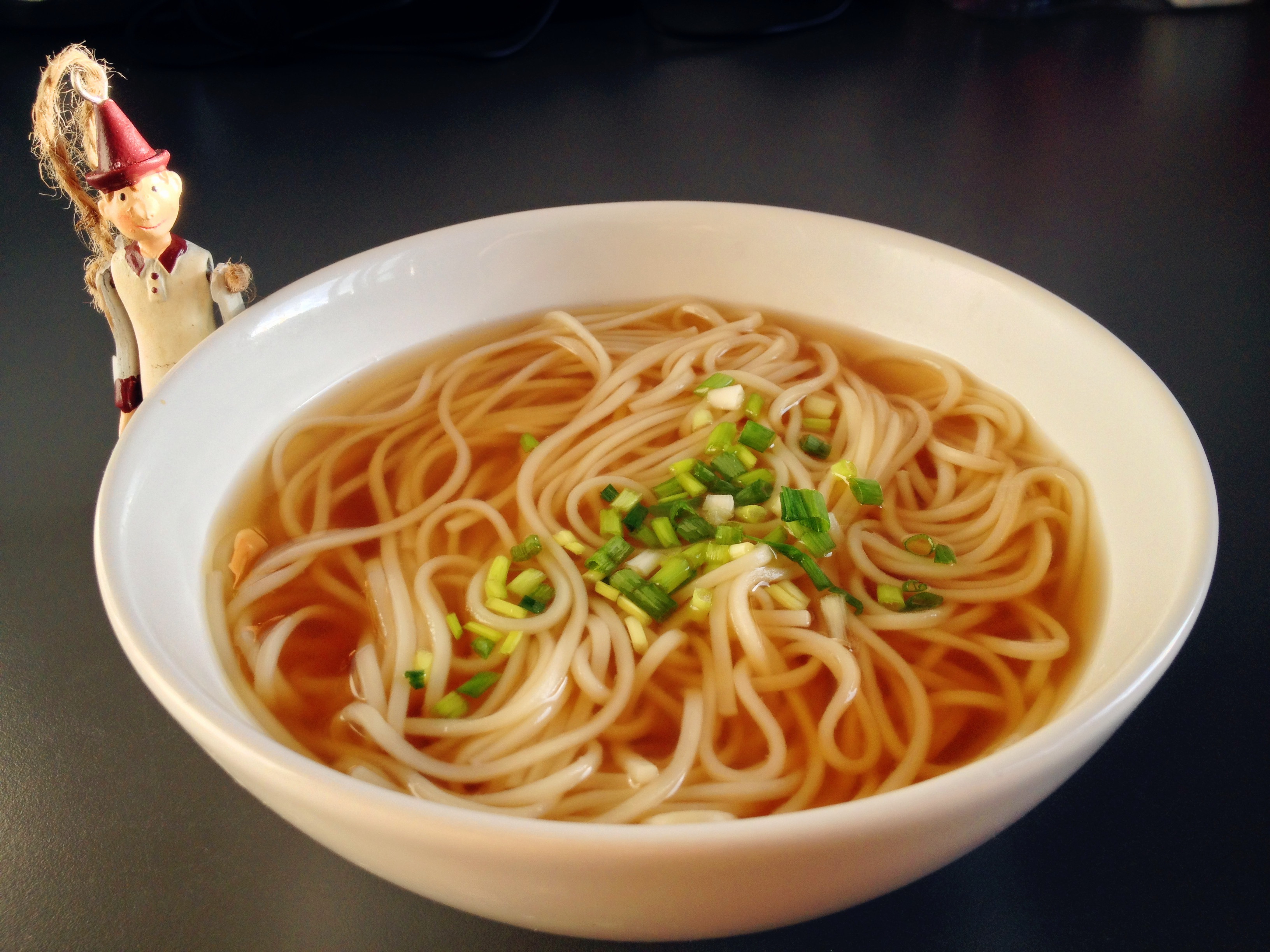 小葱麻油酱油面