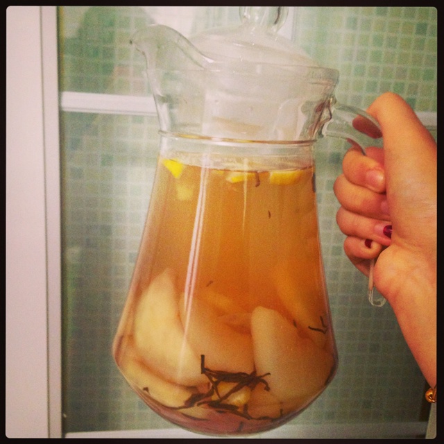 夏日冰爽蜜桃冰茶