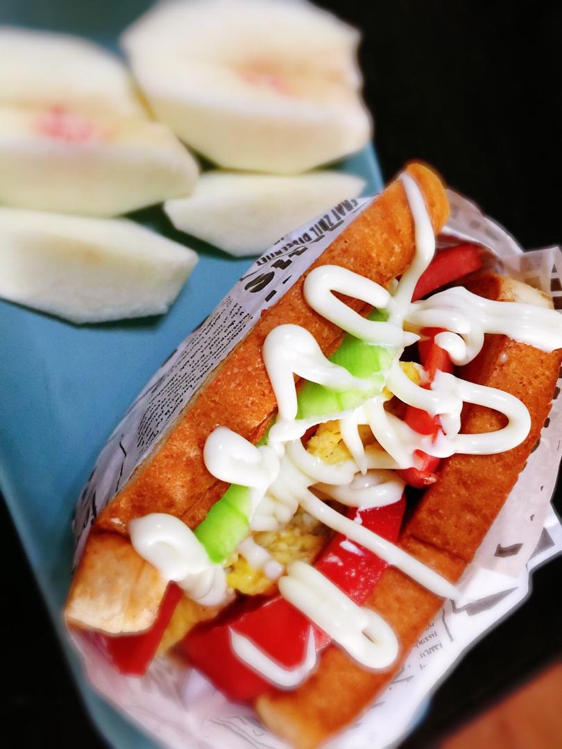 网红EGG DROP芝士厚蛋烧三明治 🥪『平底锅美食』