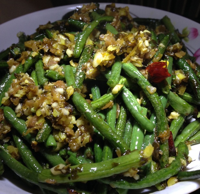 素干煸豆角