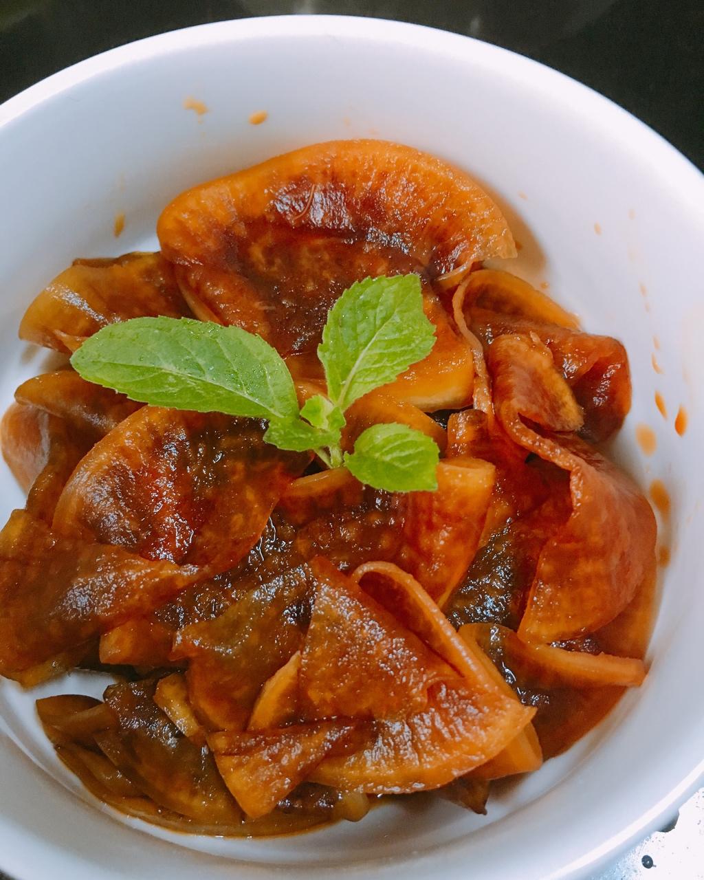 糖糖的糖果-1做的开胃酱萝卜