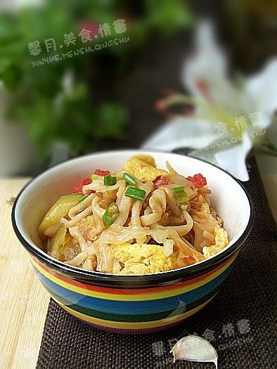 时蔬炒面的做法