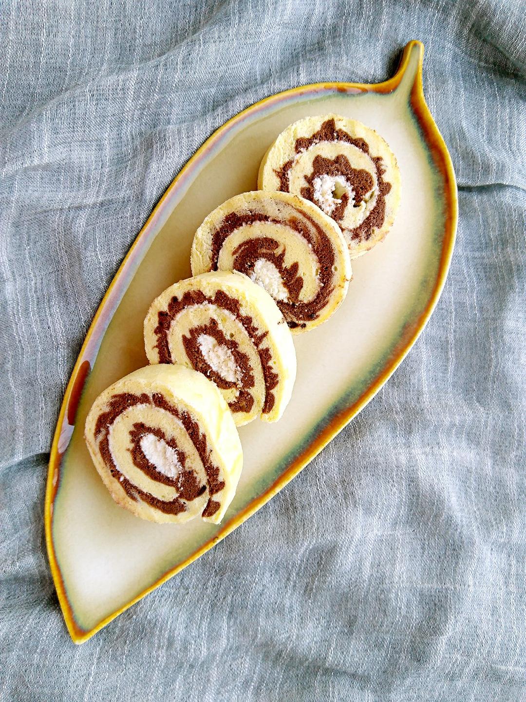 luna璐囡做的可可旋风蛋糕卷(视频)