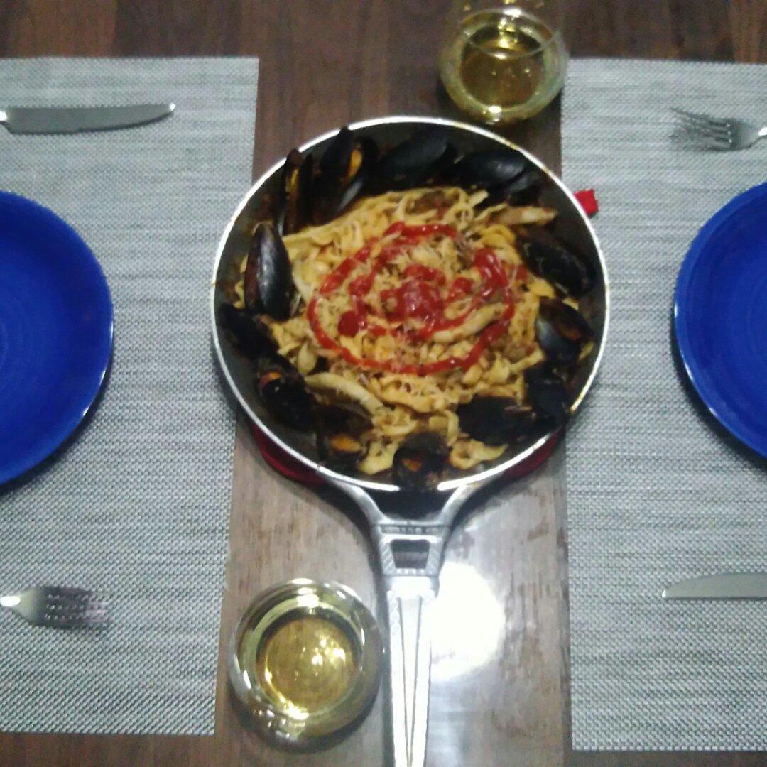 手工海鲜意面｜一条视频