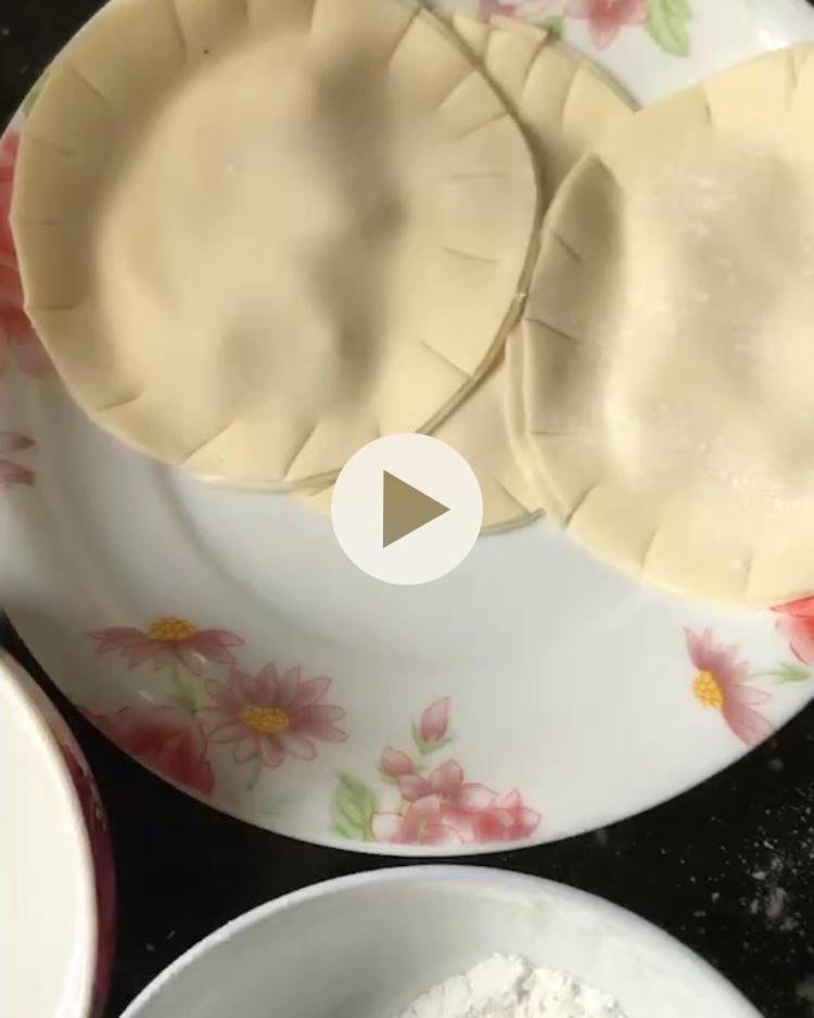 快手早餐.香蕉馅饼（市售饺子皮）