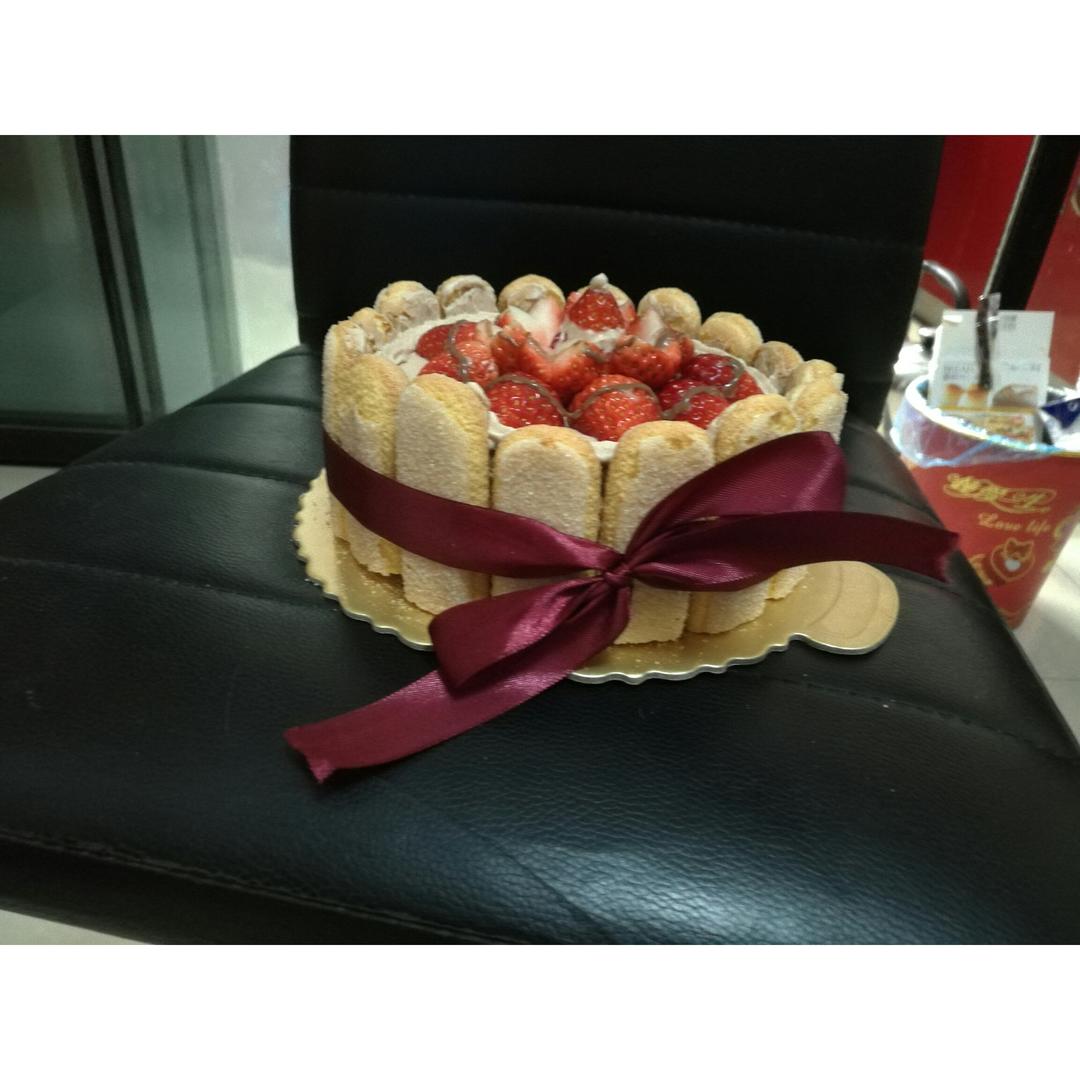 《Tinrry+》草莓奶油蛋糕（8寸配方）