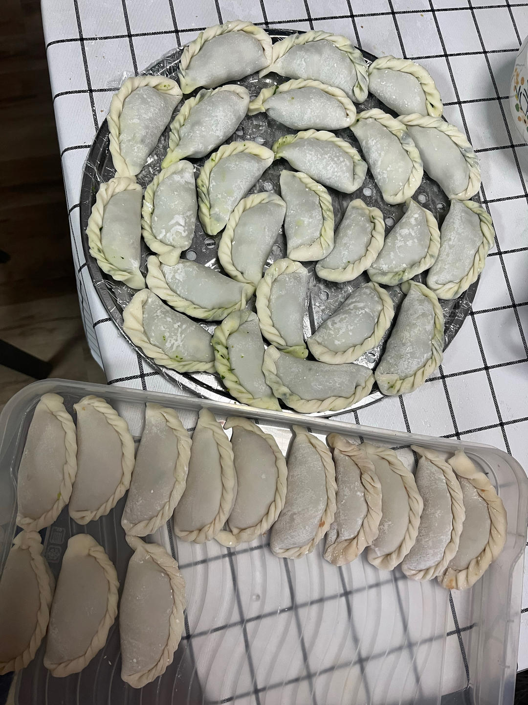 经典的韭菜鸡蛋馅儿饺子 怎么吃都不会腻