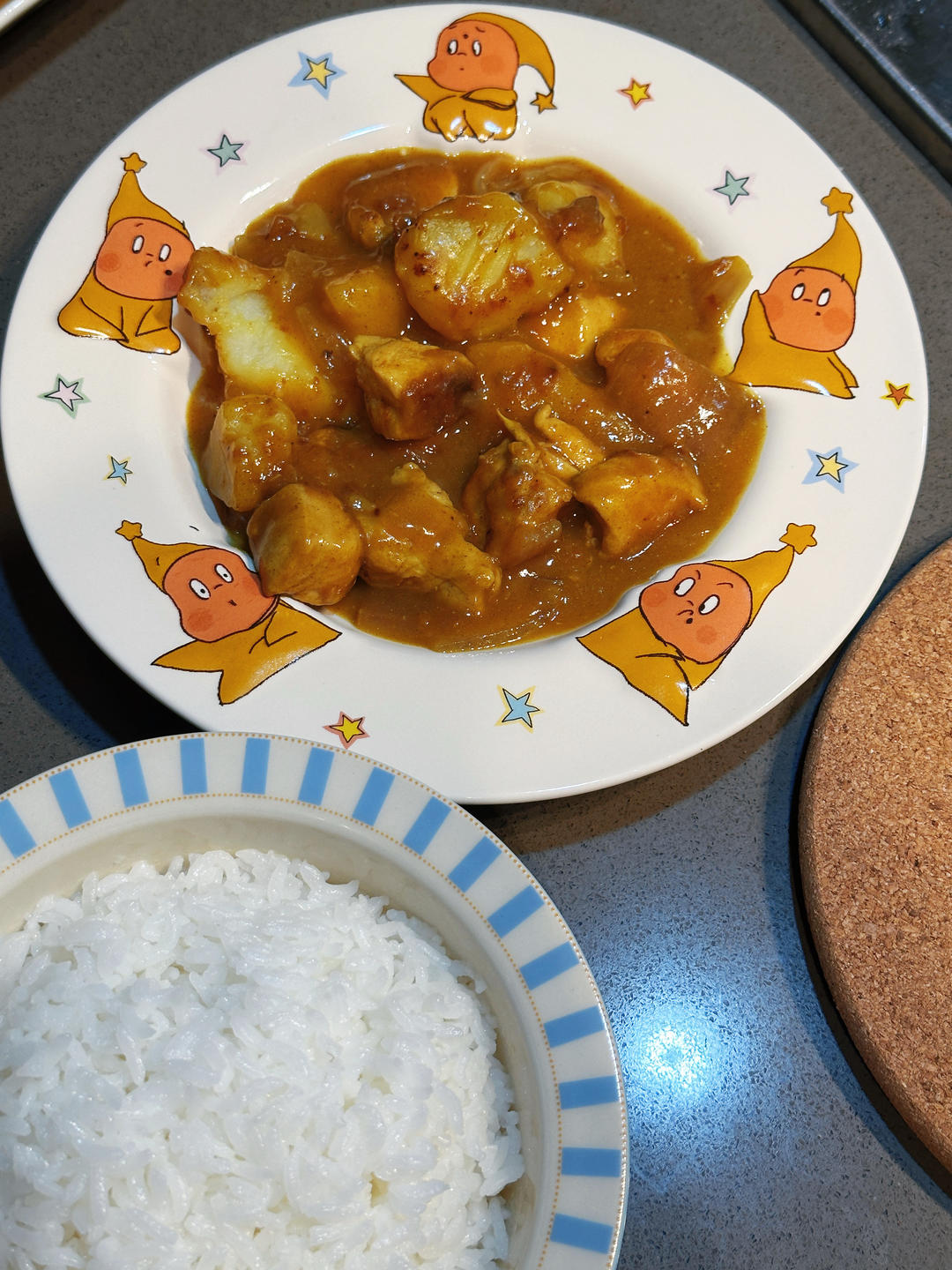 咖喱土豆鸡块