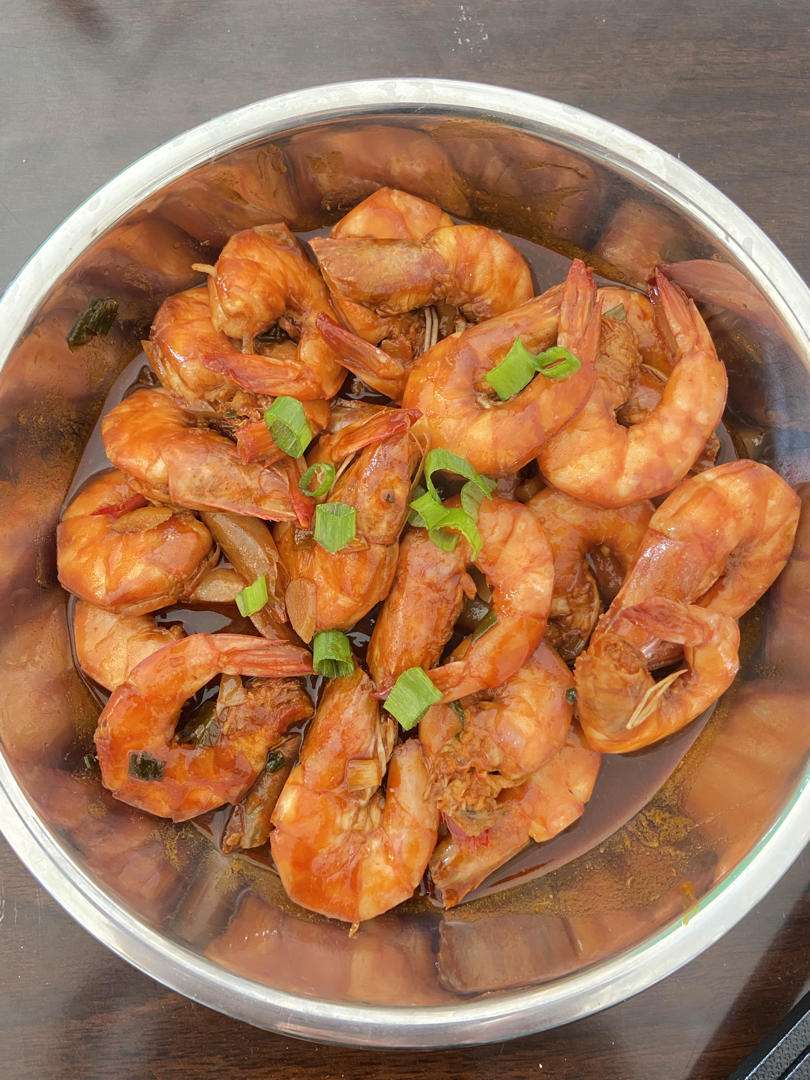 家庭版油焖大虾