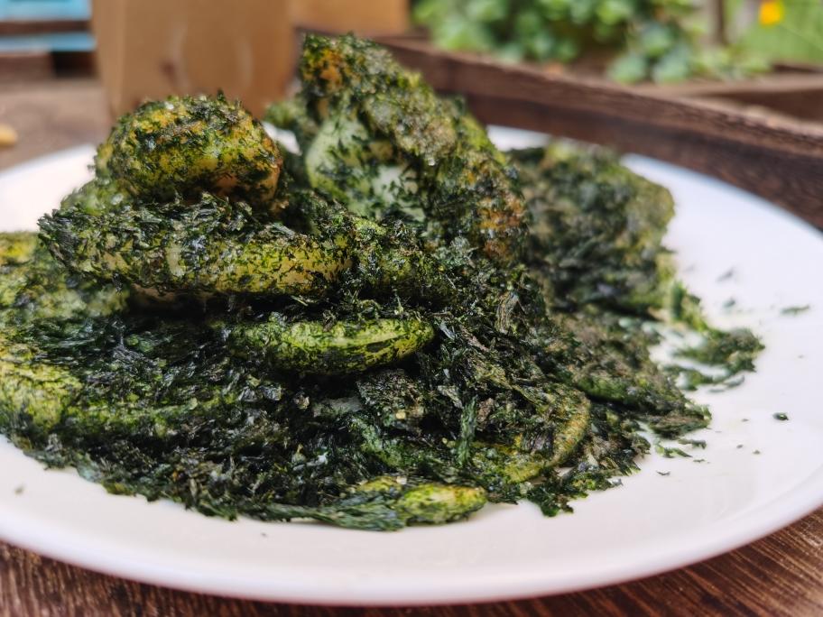 宁海特色小吃:苔菜年糕