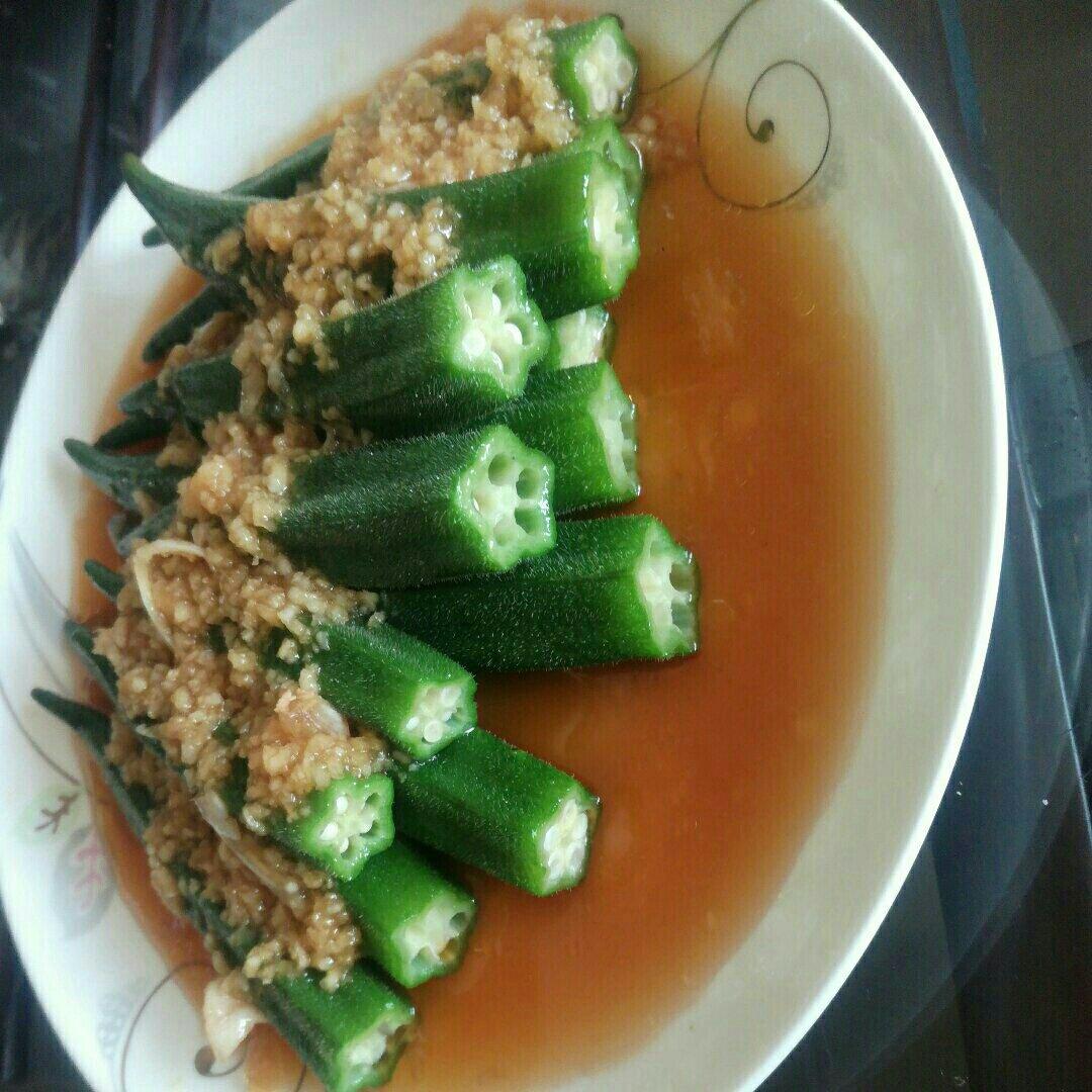 蒜蓉秋葵
