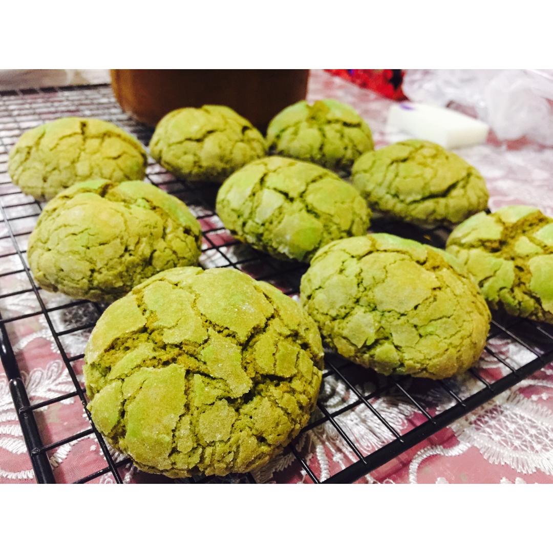 抹茶奶酪巧克力曲奇 Matcha Cream Cheese Choc Cookies