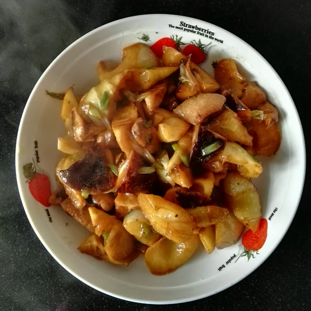 云起_5kre做的香菇焖春笋