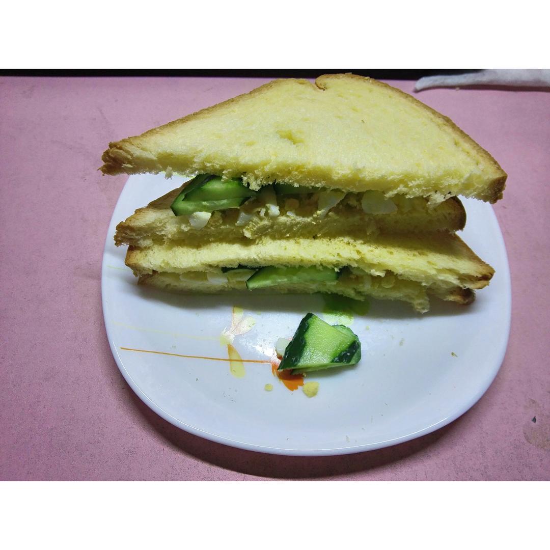 健康志向的素三明治