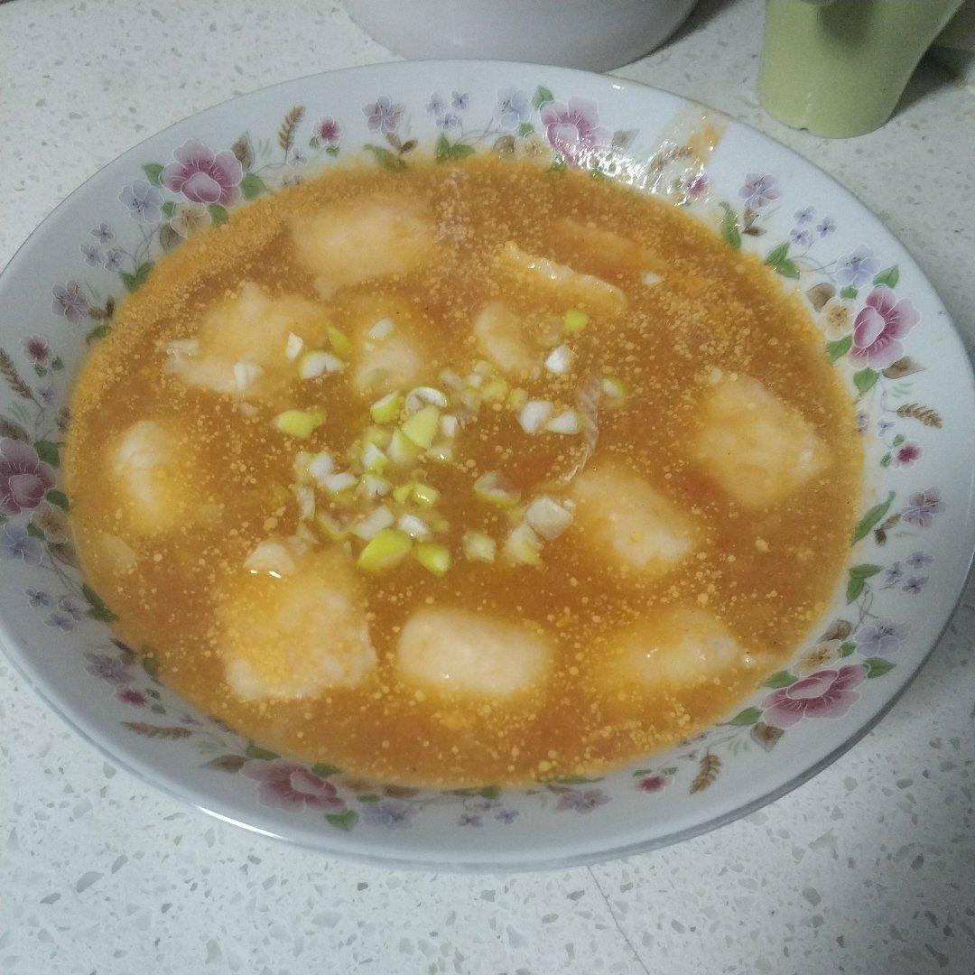 番茄虾滑