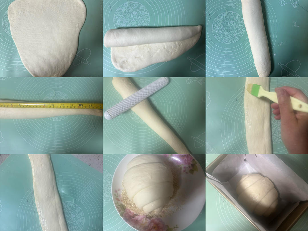 纯奶手撕吐司的做法 步骤1