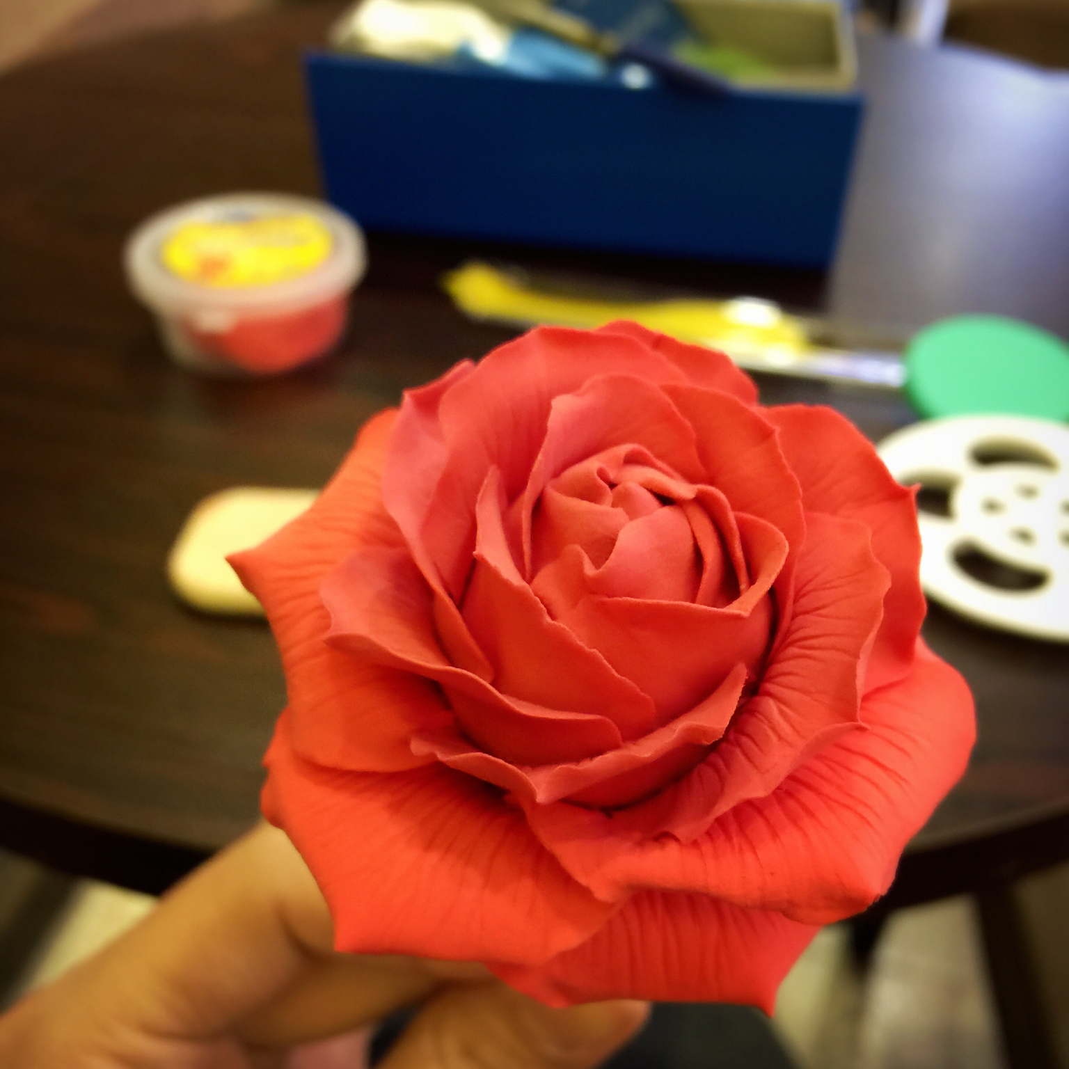 翻糖月季花（玫瑰花）
