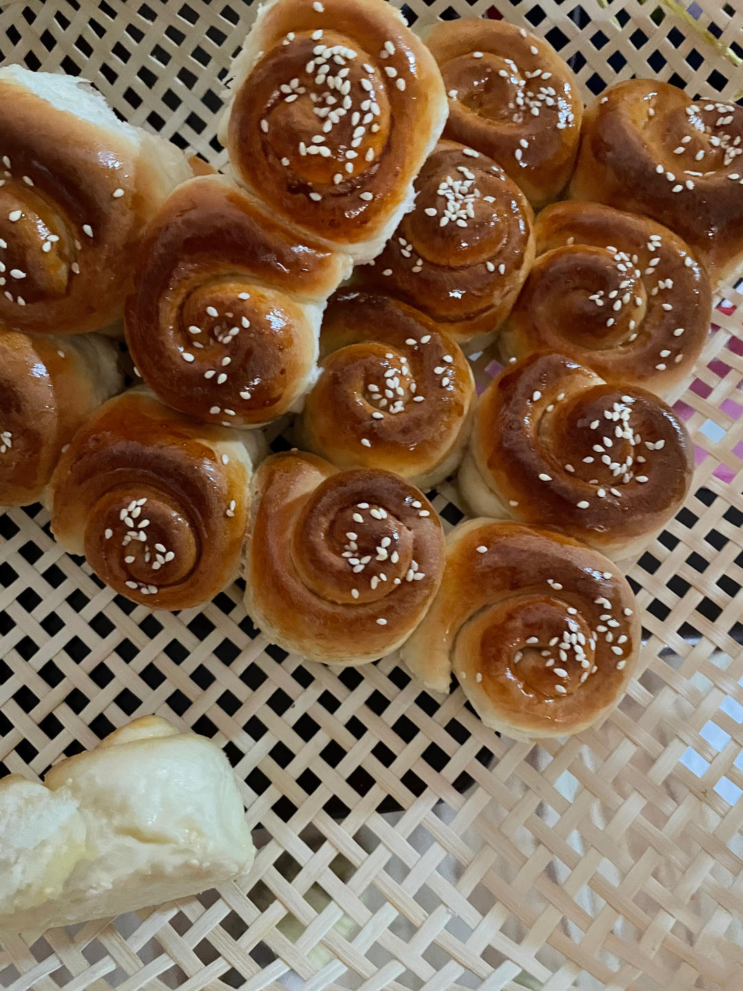 脆底蜂蜜小面包