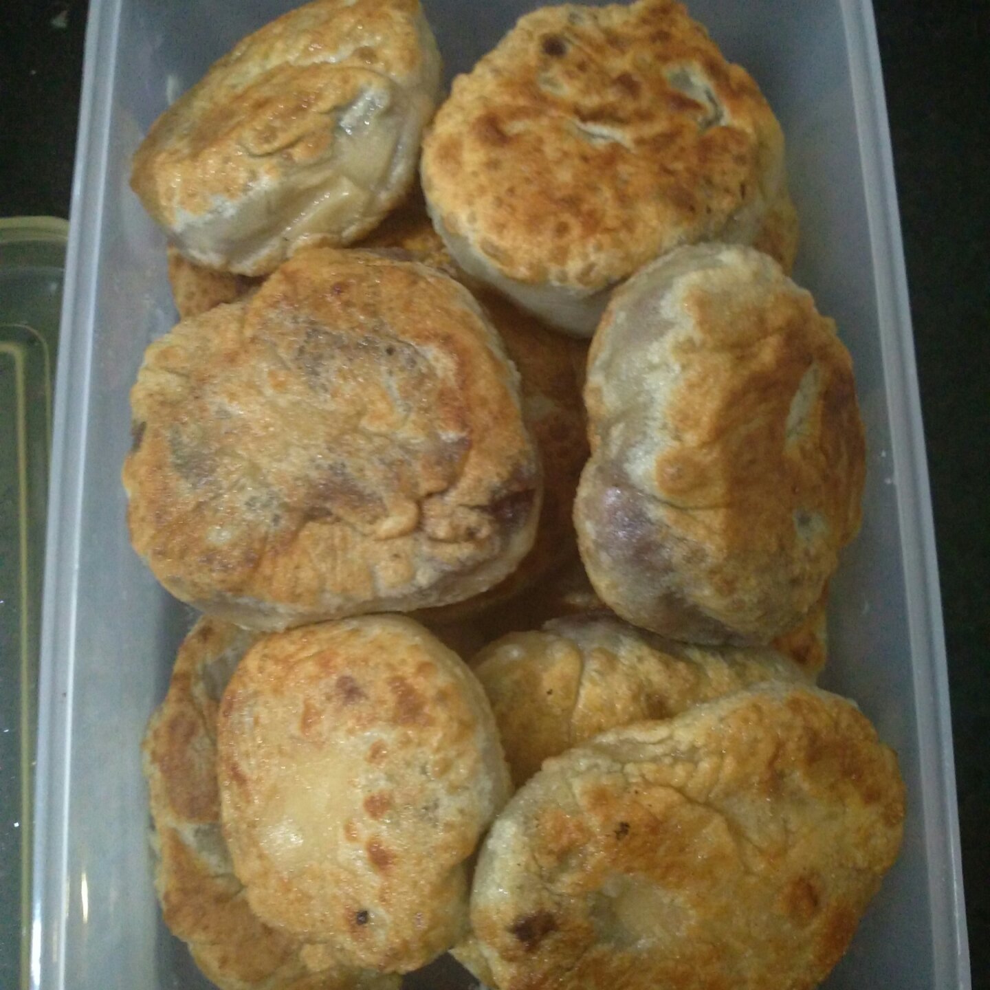 蜜豆饼