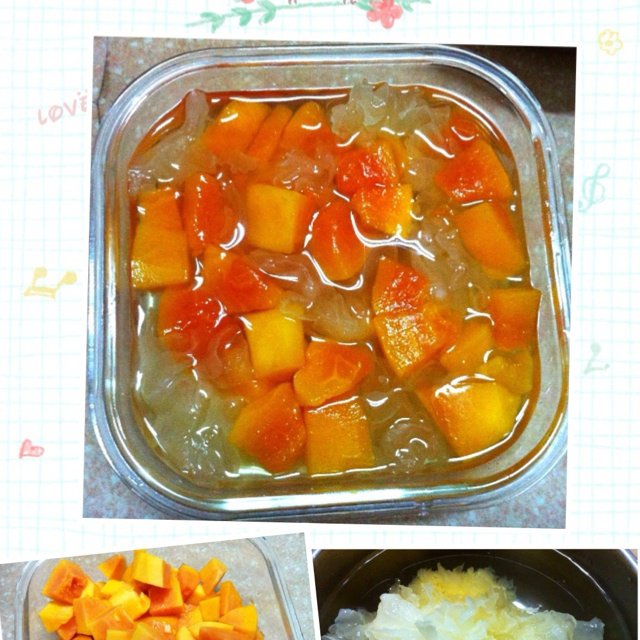 红枣莲子银耳汤